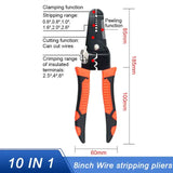 10 in 1 Wire Stripper/crimper Pliers